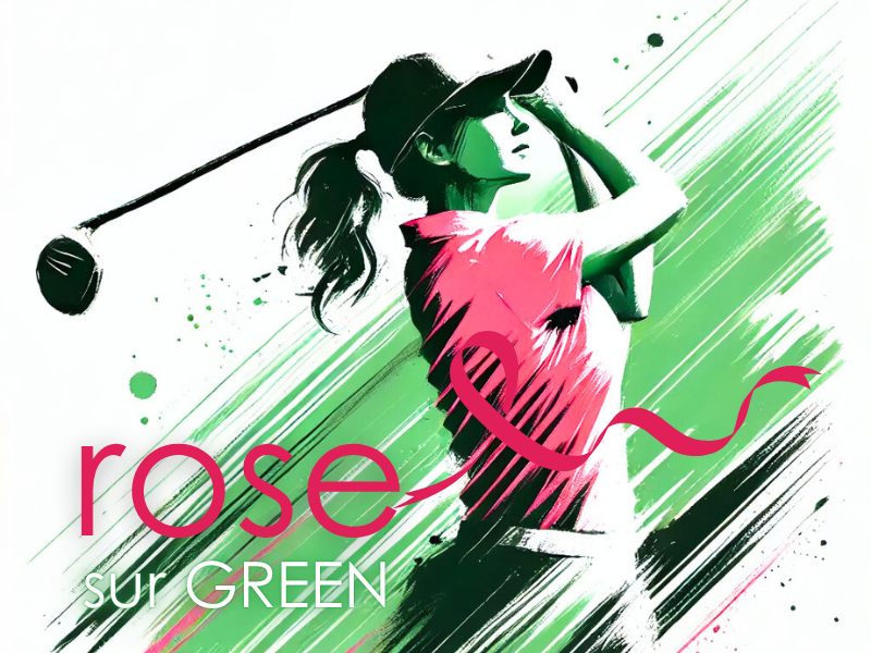 Rose sur Green